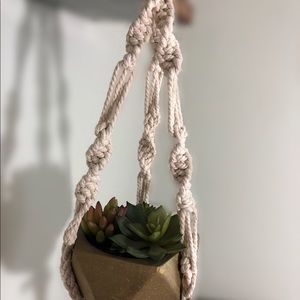 Hand-Crafted Plant Hanger